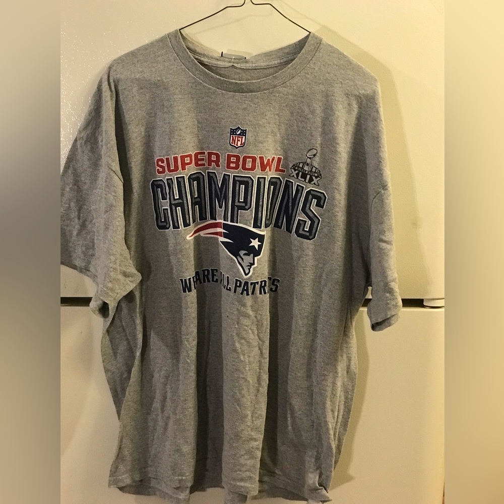 Men’s New England Patriots T-shirt size 2XL Super Bowl XLIX champions 2014